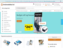 Tablet Screenshot of drukwerkdeal.nl